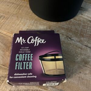 Mr. Coffee Gold Tone Coffee Filter